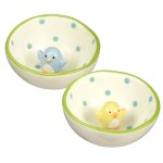 (image for) Peek-a-boo Serving Bowl with Duck Figurine
