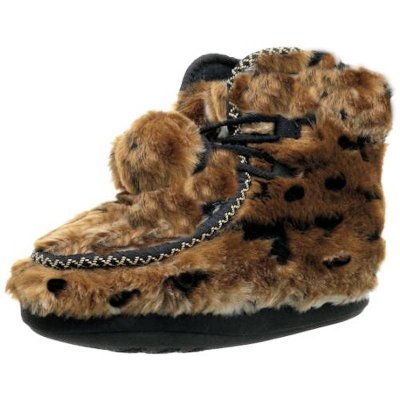 (image for) Brown Boutique Furry Boots by Dearfoam