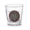 (image for) Tipsy Christmas Whiskey Glasses Set of 4 Funny Sayings