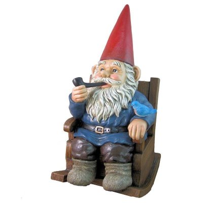 (image for) Rocking Good Time Gnome Figurine