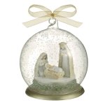 (image for) Gifts of Glory Nativity Under Glass Christmas Ornament