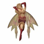 (image for) Amber Gemstone Fairy Ornament by Jessica Galbreth