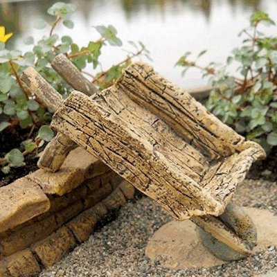 (image for) Wheelbarrow Figurine for Fairy Garden