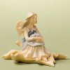 (image for) Sitting on a Leaf Angel Figurine by Foundations