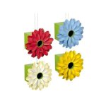 (image for) Flower Power Birdhouse Garden Figurine by Grasslands Road