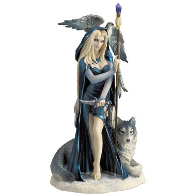 (image for) Arcana the Shaman Figurine by Ruth Thompson