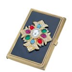 (image for) Jeweled Cross Credit Card Wallet by Spring Street Design