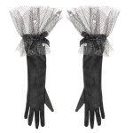 (image for) Elegant Long Black Costume Gloves