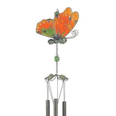 (image for) Enchanting Butterfly Wind Chime Garden Ornament