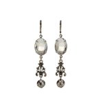 (image for) Crystal Drops Chandelier Earrings