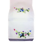 (image for) Flower Garland Handmade Linen Toilet Paper Holder