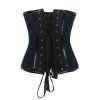 (image for) Midnight Mademoiselle Steel Boned Underbust Corset