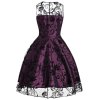 (image for) Lace Illusion Evening Wear Dress