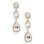 (image for) Bridal Earrings Elegant Drops by Spring Street Designs