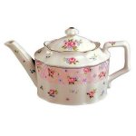 (image for) Petite Rose Ceramic Teapot from Andrea by Sadek