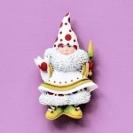 (image for) Dash Away Elf Christmas Lapel Pin by Patience Brewster
