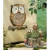 (image for) Owl Wall Clock Who Knows the Time