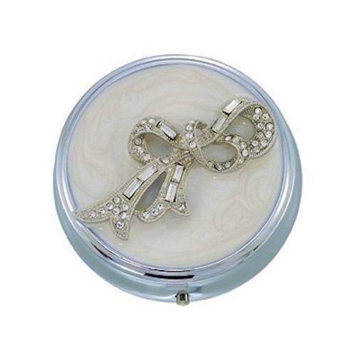 (image for) Wedding Bells Round Metal Pillbox by Spring Street Design