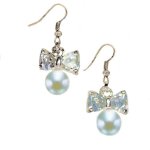 (image for) Bridal Earrings Crystal Bow
