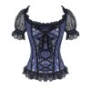 (image for) A Stunning Dragon Empress Corset Top with Sleeves