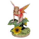 (image for) Sunflower Fairy Figurine by Linda Ravenscroft