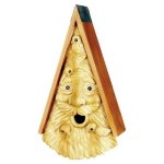 (image for) Saint Francis Birdhouse Garden Figurine