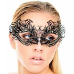 (image for) Beautiful Vixen Masquerade Mask Black Laser Cut Metal