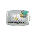 (image for) Gemstone Bee Small Metal Pillbox by Spring Street Design