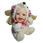 (image for) Baby in Animal Costume Plush Figurine