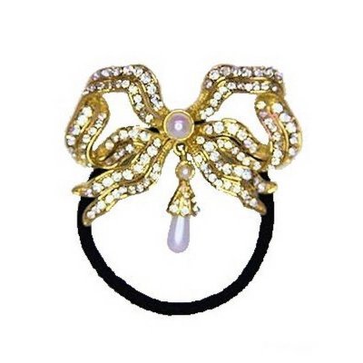 (image for) Elegant Bow Ponytail Holder by Spring Street Design