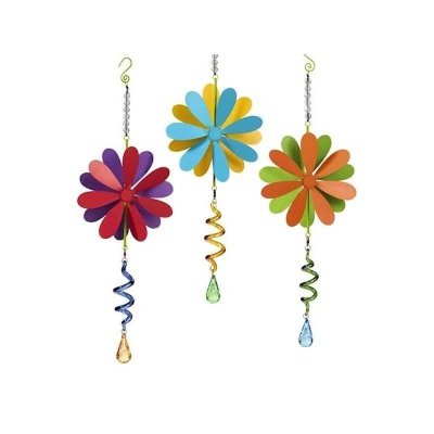 (image for) Pinwheel Hanging Garden Ornament by Grasslands Road