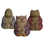 (image for) Buddha of Peace Animal Garden Figurine by Grasslands Road
