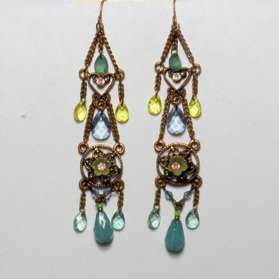 (image for) Dream Catcher Chandelier Earrings by I Love Bracelets
