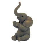 (image for) Baby Clapping Elephant Figurine