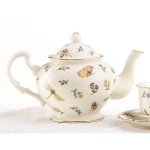 (image for) Beautiful Butterfly Ceramic Teapot