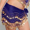 (image for) Gold Coin Hip Scarf Belly Dance Costume