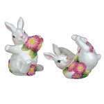 (image for) Bunny Figurines Salt & Pepper Set from Andrea by Sadek