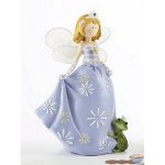 (image for) Purple Princess Fairy Figurine Piggy Bank