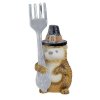 (image for) Animal Figurine Thanksgiving Place Card Holder