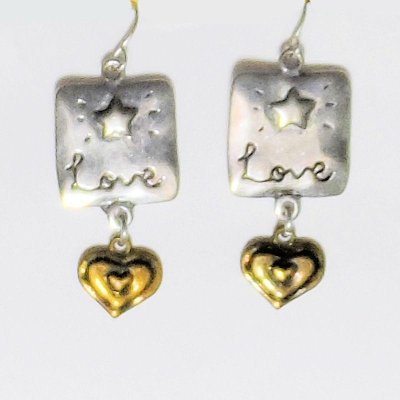 (image for) I Love You Chandelier Earrings by I Love Bracelets