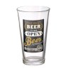 (image for) Funny Beer Glasses Set of 4 by Grasslands Road