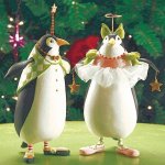 (image for) Thaddeus Penguin Large Ornament by Patience Brewster