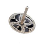 (image for) Crystal Elegance Black Ring Holder by Spring Street Design