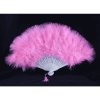 (image for) Seductive Maiden Single Color Marabou Feather Fan
