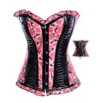(image for) Valentine Roses Steel Boned Corset