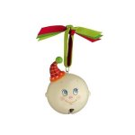 (image for) I Love You Jingle Bell Baby Ceramic Christmas Ornament