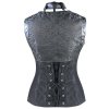 (image for) Desirous Dominus Steel Boned Corset with Jacket