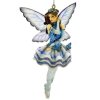 (image for) Blue Ballerina Fairy Ornament with Stand by Jessica Galbreth