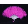(image for) Seductive Maiden Single Color Marabou Feather Fan