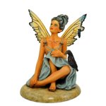 (image for) Raven's Return Fairy Figurine by Giovanna Adams